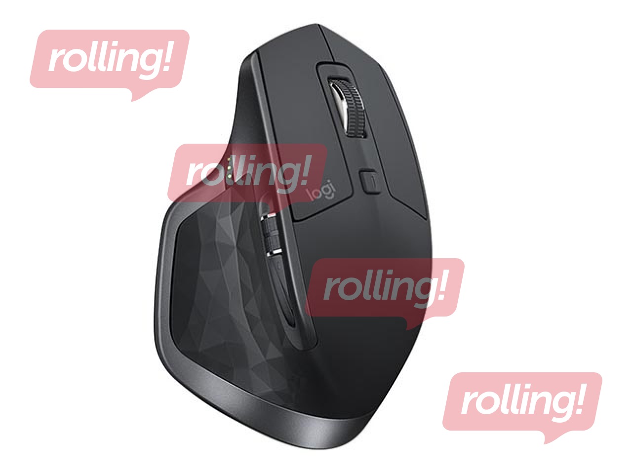 Logitech MX Master 2S, Bluetooth, 2.4 GHz Logitech Unifying receiver, graphite