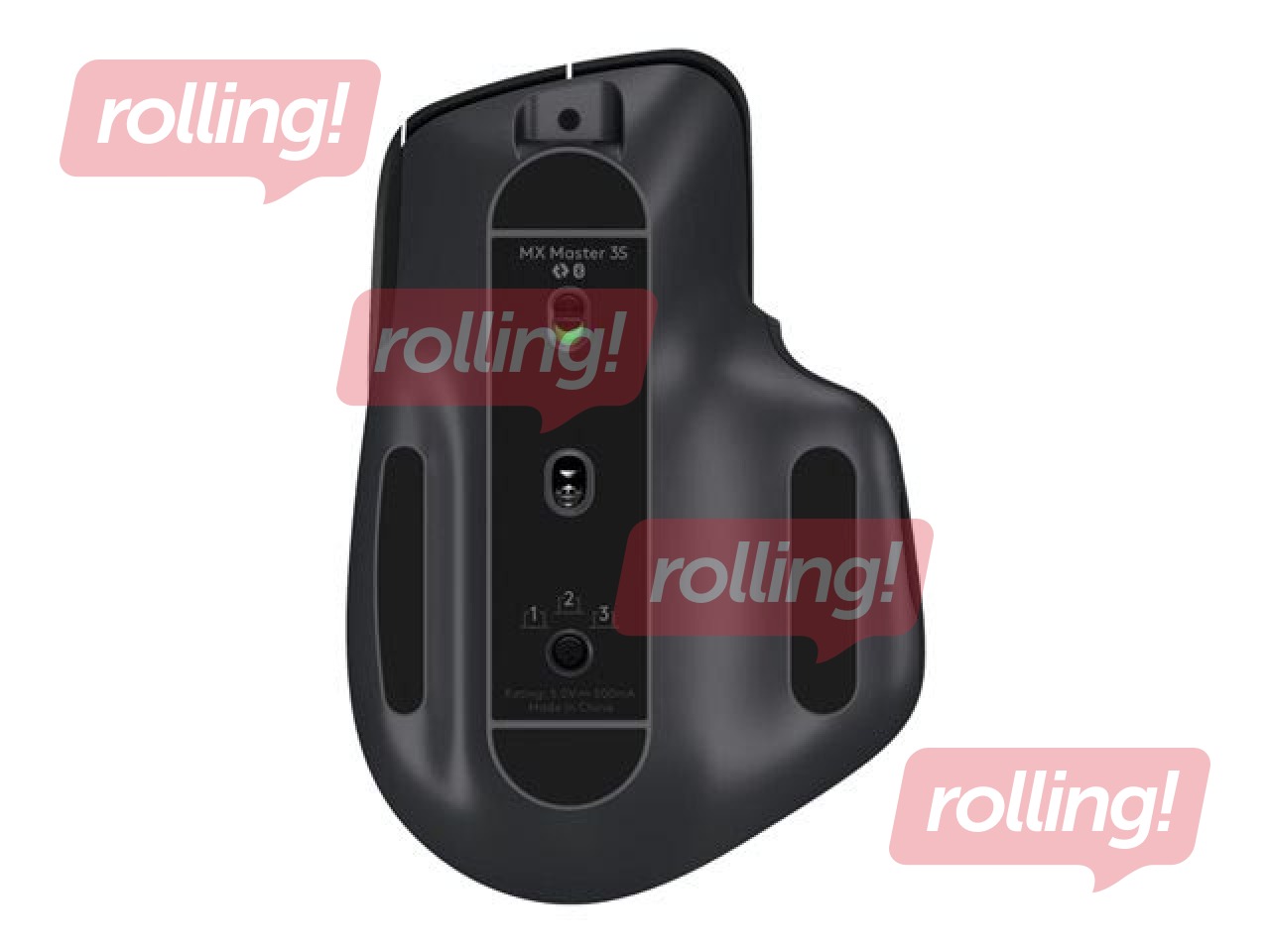 Logitech MX Master 3S wireless mouse, Bluetooth, Graphite