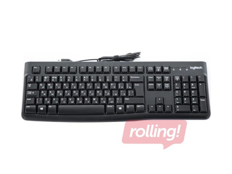 Klaviatūra Logitech K120 ENG/RUS, USB