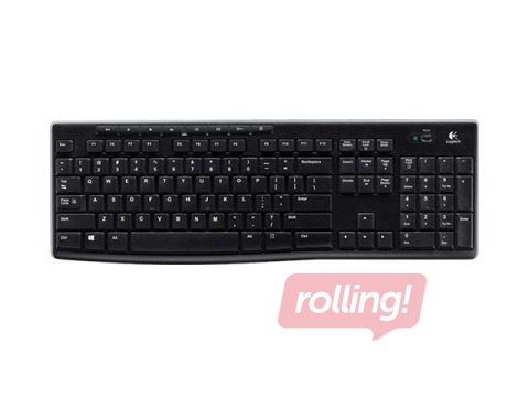Logitech Wireless Keyboard K270, ENG/RUS