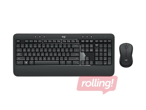 Logitech MK540 Advanced Wireless Keyboard + Mouse, ENG