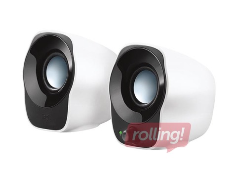 Skaļruņi Logitech Z120 2.0, Balti