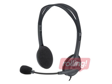 Austiņas ar mikrofonu Logitech H111