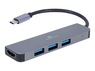 Daudzportu adapteris Gembird USB Type-C 2-in-1 (Hub + HDMI)