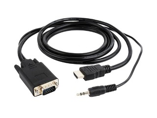 Gembird HDMI Male - VGA Male + 3.5mm, 3m