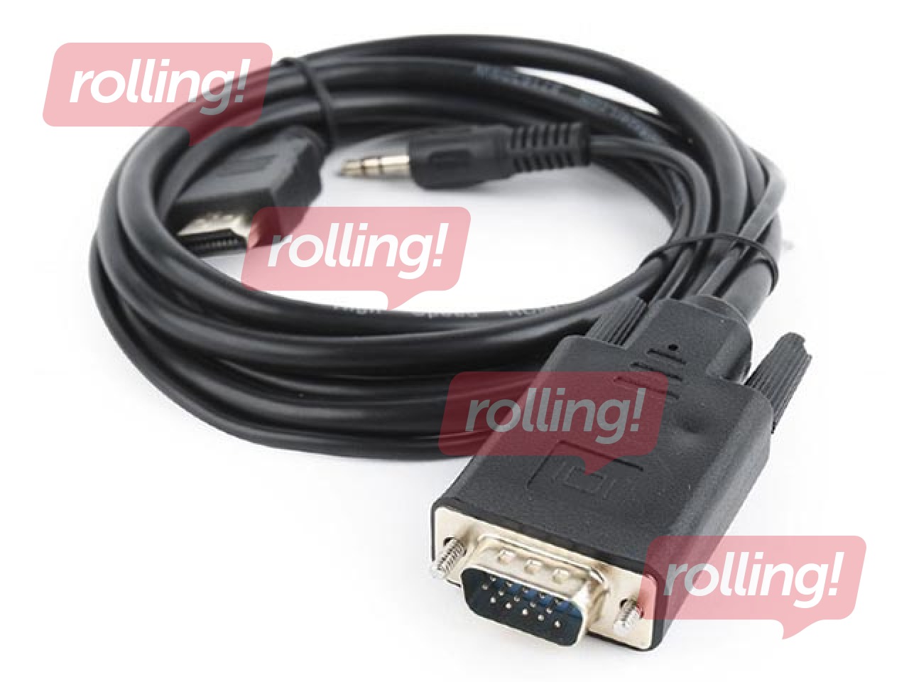 Gembird HDMI Male - VGA Male + 3.5mm, 3m