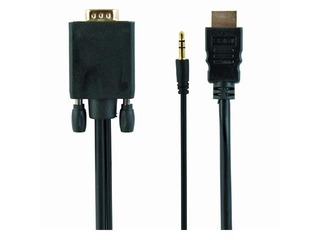 Gembird HDMI Male - VGA Male + 3.5mm, 3m