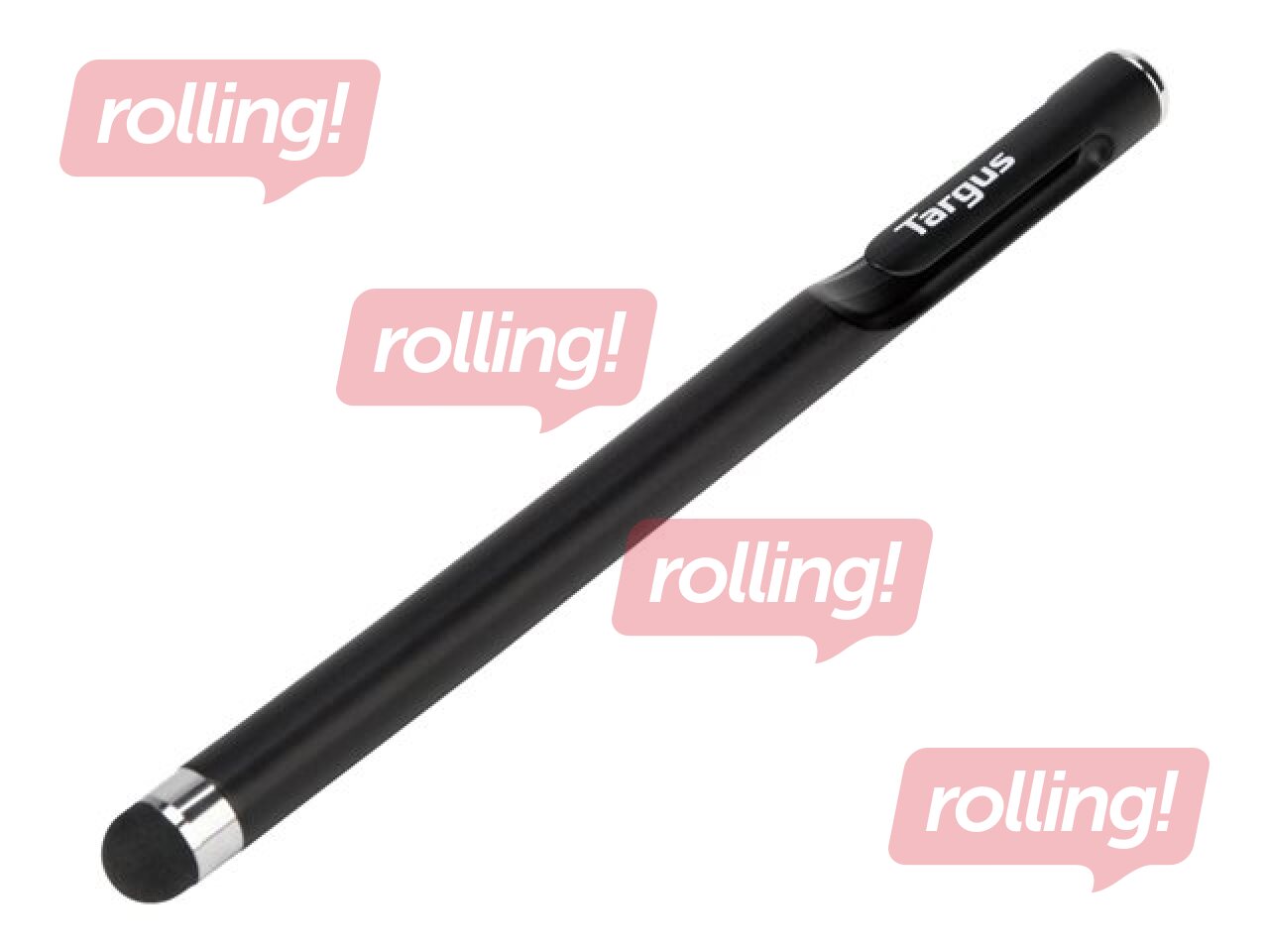 Targus Stylus for mobile phone, tablet, antimicrobial, black