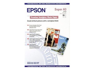 Foto papīrs Epson Premium Semigloss, A3+, 255 g/m², 20 loksnes