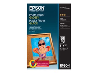 EPSON foto papīrs, glancēts, 13x18cm, 200g/m², 50 loksnes