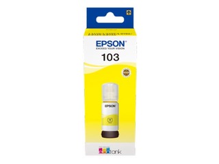 Tintes kasete Epson 103 ECOTANK dzeltena (7500 lpp., 65ml)