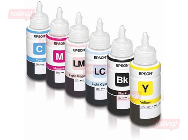 EPSON T6731 Melnas tintes pudele, 70ml