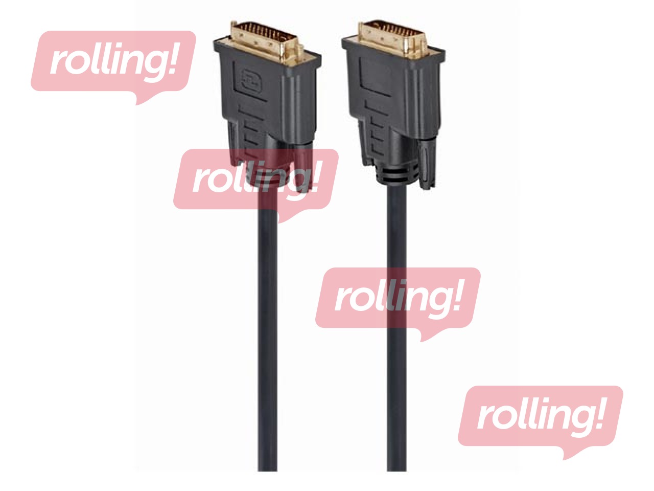 Kabelis Gembird DVI - DVI, 1.8m, melns