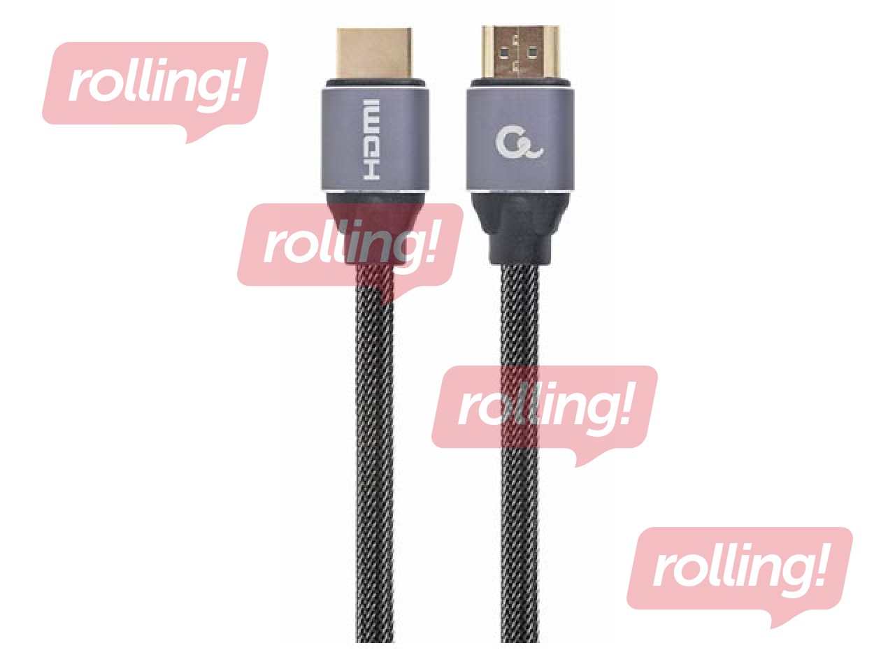 Kabelis Gembird Premium Series HDMI Male - HDMI Male 10m Stylish Metal