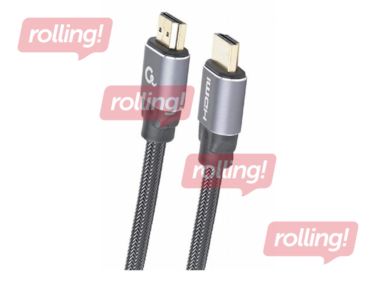 Kabelis Gembird Premium Series HDMI Male - HDMI Male 10m Stylish Metal