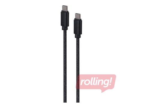 Kabelis Gembird USB Type-C Male - USB Type-C Male 1.8m Black