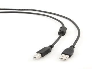 Gembird USB 2.0 cable A-plug B-plug 3.0m, black