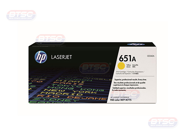 Tonera kasete HP CLJ 700 MFP M775, dzeltena, (16000 lpp.)