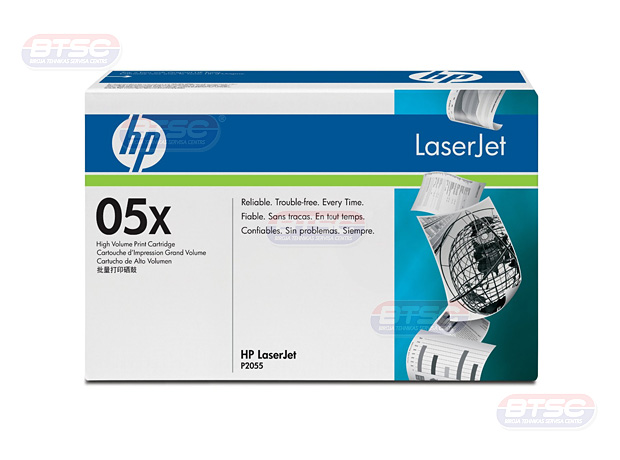 Tonera kasete HP LJ P2055, melna, (6500 lpp.)