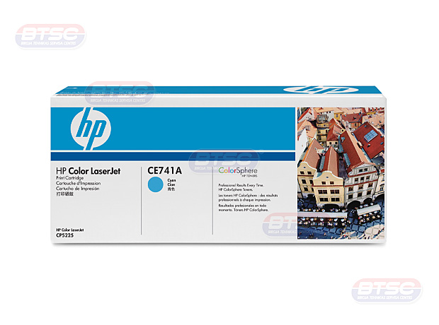 Tonera kasete HP CLJ CP5225, ciānzila, (7300 lpp.)