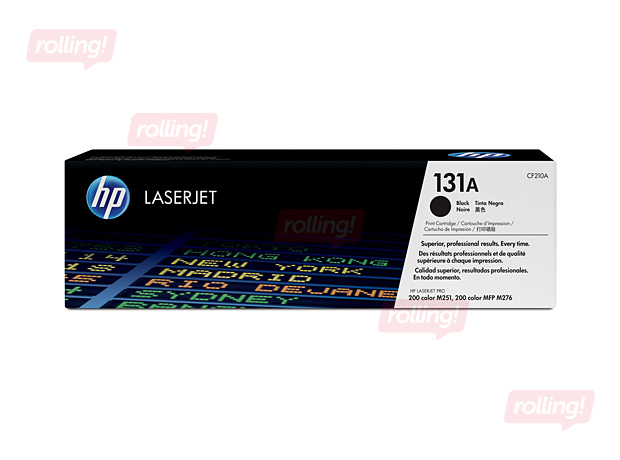 Tonera kasete HP CLJ  PRO 200 M251NW, melna, (1600 lpp.)
