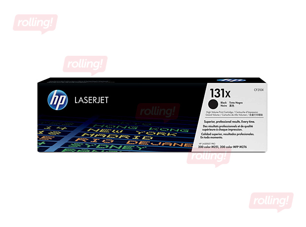 Tonera kasete HP CLJ  PRO 200 M251NW, melna, (2400 lpp.)