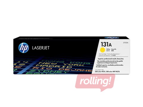 Tonera kasete HP CLJ  PRO 200 M251NW, dzeltena, (1800 lpp.)