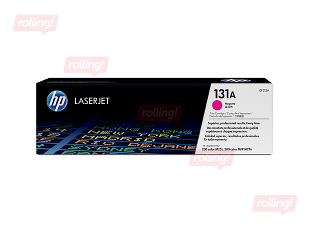 Tonera kasete HP CLJ  PRO 200 M251NW, fuksīna sarkana, (1800 lpp.)