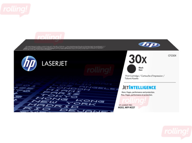 Tonera kasete HP 30X, melna, 3500 lpp