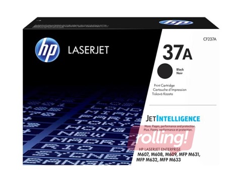 Tonera kasete HP 37A, Melna (11000 lpp)