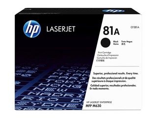 HP 81A Black Toner LJ Enterprise MFP M630 (10500 lpp)