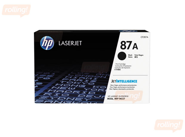 Tonera Kasete HP 87A, melna (9000 lpp)