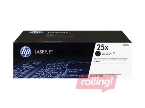 Tonera kasete HP CF325X , melna, (40000 lpp.)