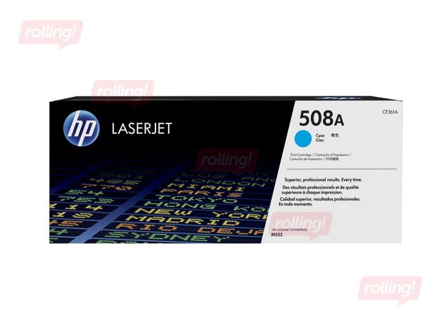 HP 508A Tonera Kasete, ciānzila 5.000 lpp.