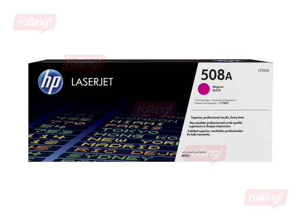 HP 508A Tonera Kasete, fuksīnsarkana 5000 lpp