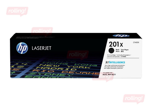 Tonera Kasete HP CF400X (201X), Melna (2800 lpp)