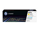 Tonera Kasete HP CF402A (201A), Dzeltena (1400 lpp)