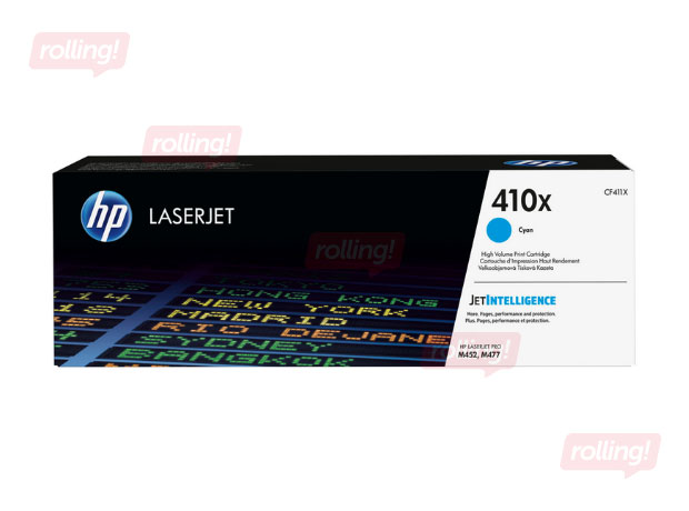 Tonera Kasete HP 411X , ciānzila