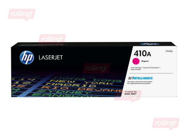 Tonera Kasete HP 413A , fuksīna sarkana