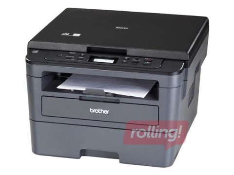 Daudzfunkciju melnbaltais lāzerprinteris Brother DCP-L2510D