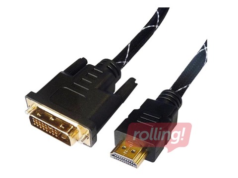 Brackton HDMI - DVI 2.0m HD-Read v1.3