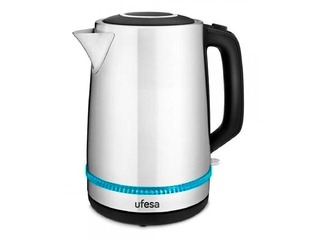 Tējkanna elektriskā Ufesa Ness, 2200W, metāliska