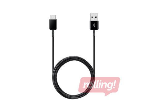 Samsung USB Male - USB Type C Male Black, 1.5m (2 gab)