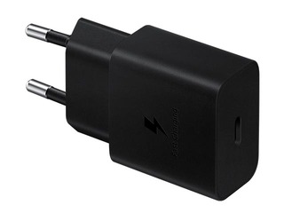 Lādētājs Samsung PD Type C,  USB Vads, 15W, 1.0 m Melns
