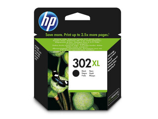 Tintes kasete HP 302XL, melna (480 lpp)