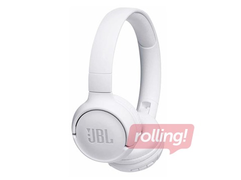 Austiņas ar mikrofonu JBL Tune 510BT, Bluetooth, Baltas