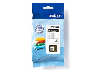 Tintes kasete Brother LC3219XLBK, melna, (3000 lpp.)