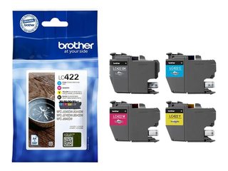 Tintes kasešu komplekts LC422, Brother MFC-J5340/5740/6540/6940