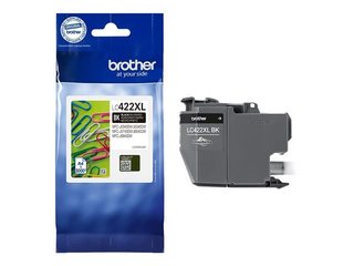 Tintes kasete Brother LC-422XLBK, Melna (3000 lpp)