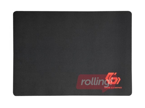 Peļu paliktnis Gembird Gaming Medium, Melns (250 x 350 mm)